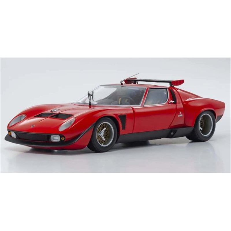 Kyosho 1:18 Lamborghini Miura SV 1970 Red-Black
