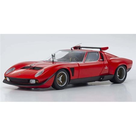 Kyosho 1:18 Lamborghini Miura SV 1970 Red-Black