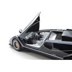 Kyosho 1:18 Lamborghini Countach LP500R Black-White