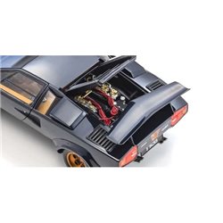 Kyosho 1:18 Lamborghini Countach LP500S Walter Wolf 1982 Dark Blue