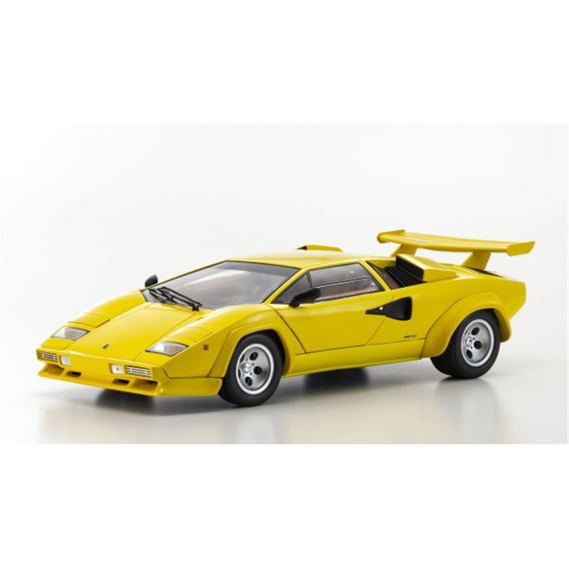 Kyosho 1:18 Lamborghini Countach LP5000 Quattrovalvole Yellow