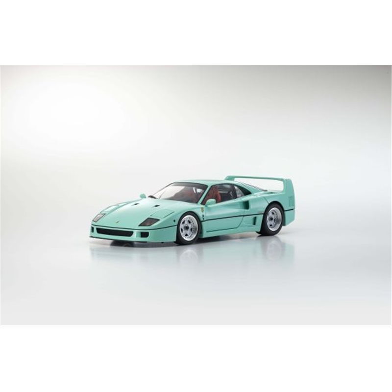 Kyosho 1:18 Ferrari F40 Mint Green 1987 Die-Cast Collection