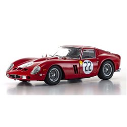 Kyosho 1:18 Ferrari 250 GTO 3rd Over All LM 1962 Nr.22 Blaton/Dernier
