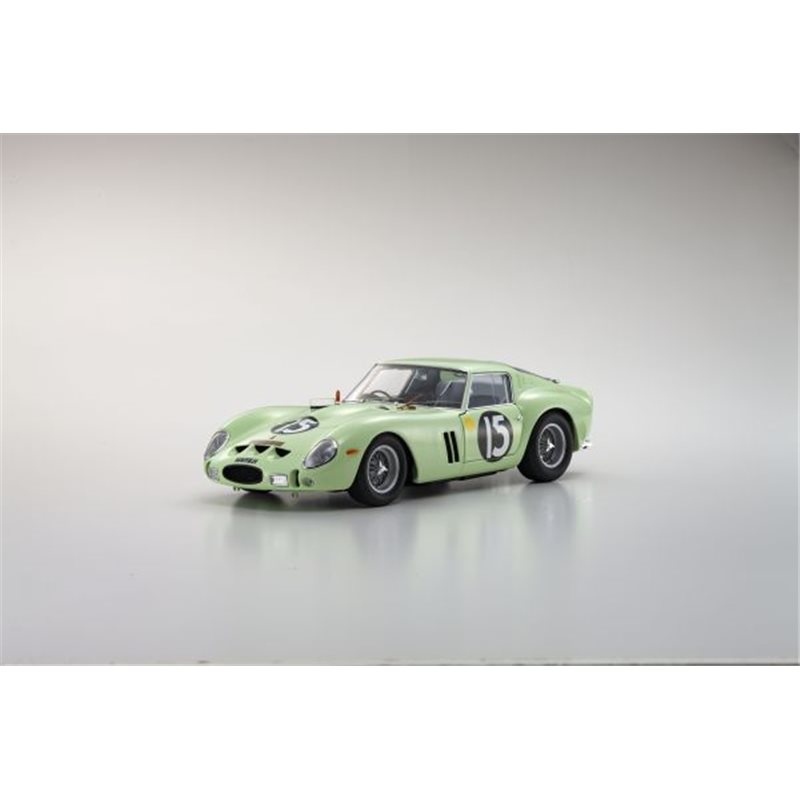 Kyosho 1:18 Ferrari 250 GTO Goodwood Tourist Trophy 1962 Nr.15 