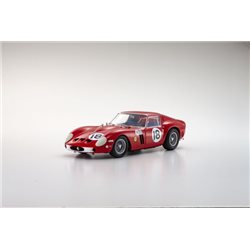 Kyosho 1:18 Ferrari 250 GTO Daytona 3H 1st OA 1963 Nr.18