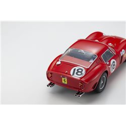Kyosho 1:18 Ferrari 250 GTO Daytona 3H 1st OA 1963 Nr.18