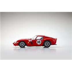 Kyosho 1:18 Ferrari 250 GTO Daytona 3H 1st OA 1963 Nr.18