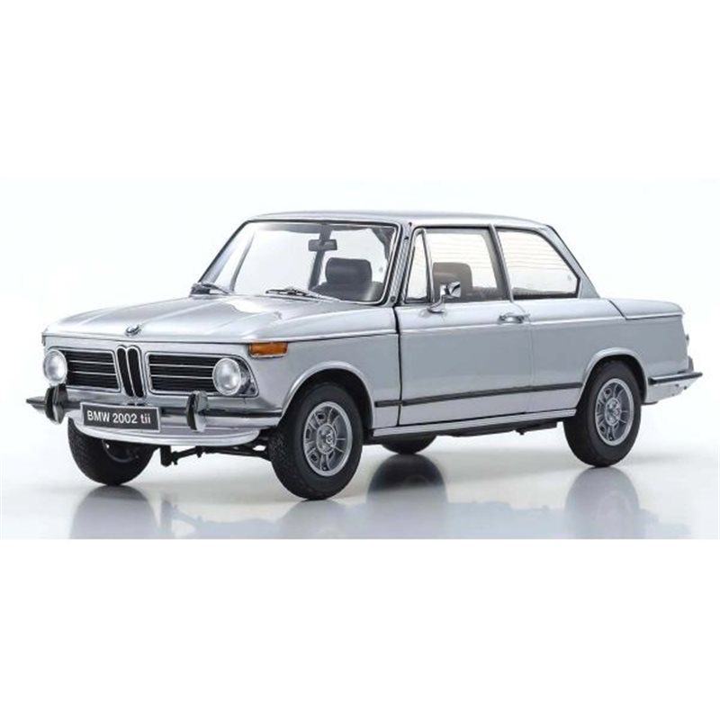 Kyosho 1:18 BMW 2002 Tii 1972 Silver