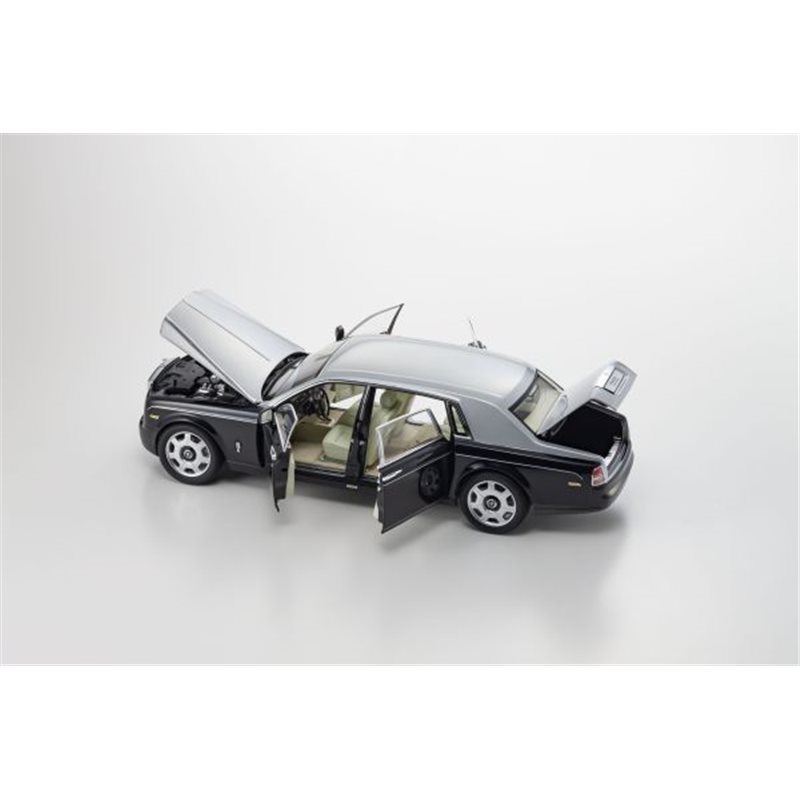 Kyosho 1:18 Rolls-Royce Phantom EWB 2012 Black Silver
