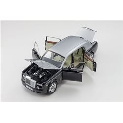 Kyosho 1:18 Rolls-Royce Phantom EWB 2012 Black Silver