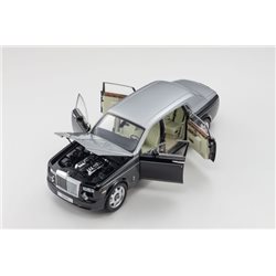 Kyosho 1:18 Rolls-Royce Phantom EWB 2012 Black Silver