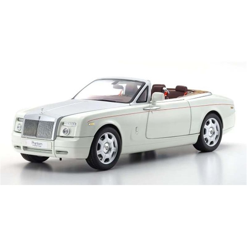 Kyosho 1:18 Rolls-Royce Phantom Drophead Coup� 2007 English White