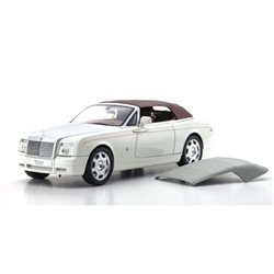 Kyosho 1:18 Rolls-Royce Phantom Drophead Coup� 2007 English White