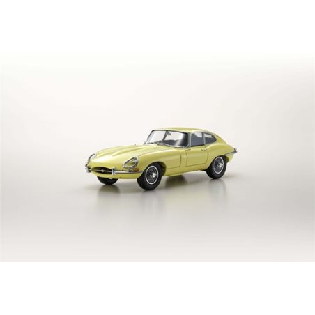 Kyosho 1:18 Jaguar E-Type 3.8L Coupe MK1 1961 Pale Primose