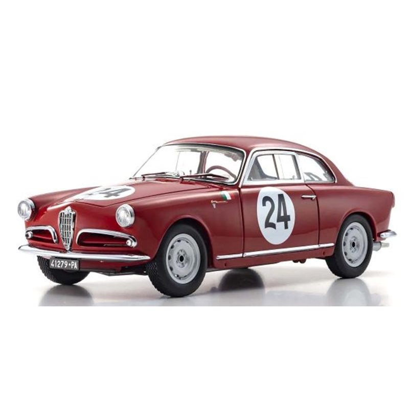 Kyosho 1:18 Alfa Romeo Giuletta SV Targa Florio 1957 Nr.24