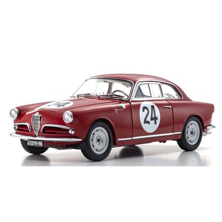 Kyosho 1:18 Alfa Romeo Giuletta SV Targa Florio 1957 Nr.24