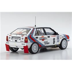 Kyosho 1:18 Lancia Delta HF 4WD Monte Carlo 1987 Team Martini Nr.6