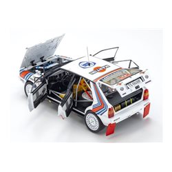 Kyosho 1:18 Lancia Delta HF 4WD Monte Carlo 1987 Team Martini Nr.6
