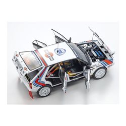 Kyosho 1:18 Lancia Delta HF 4WD Monte Carlo 1987 Team Martini Nr.6