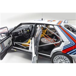 Kyosho 1:18 Lancia Delta HF 4WD Monte Carlo 1987 Team Martini Nr.6