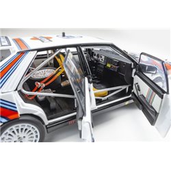 Kyosho 1:18 Lancia Delta HF 4WD Monte Carlo 1987 Team Martini Nr.6