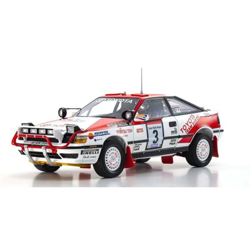 Kyosho 1:18 Toyota Celica GT-Four B.Waldegard Winner Safari 1990 Nr.3