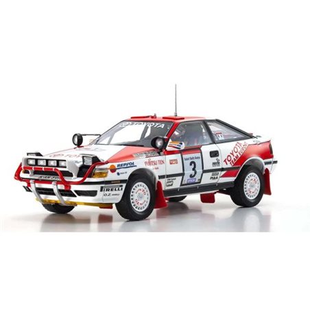 Kyosho 1:18 Toyota Celica GT-Four B.Waldegard Winner Safari 1990 Nr.3