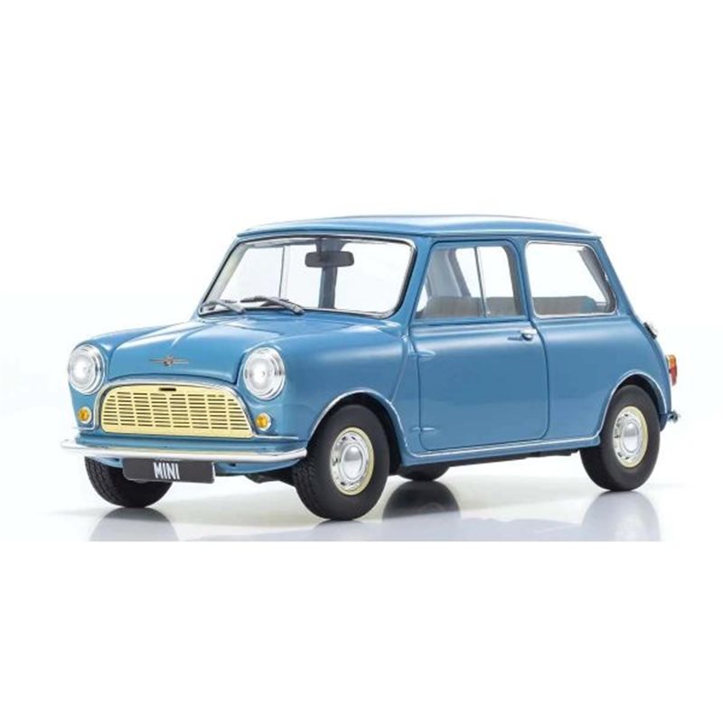 Kyosho 1:18 Morris Mini Minor Clipper Blue