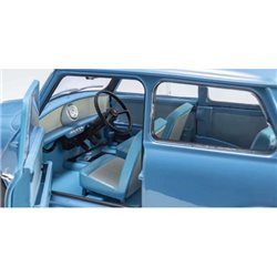 Kyosho 1:18 Morris Mini Minor Clipper Blue