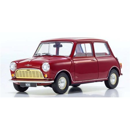 Kyosho 1:18 Morris Mini Minor Cherry Red