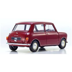 Kyosho 1:18 Morris Mini Minor Cherry Red