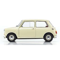 Kyosho 1:18 Morris Mini Minor Old English White