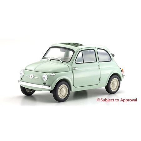 Kyosho 1:18 Fiat Nuova 500 Green Clear