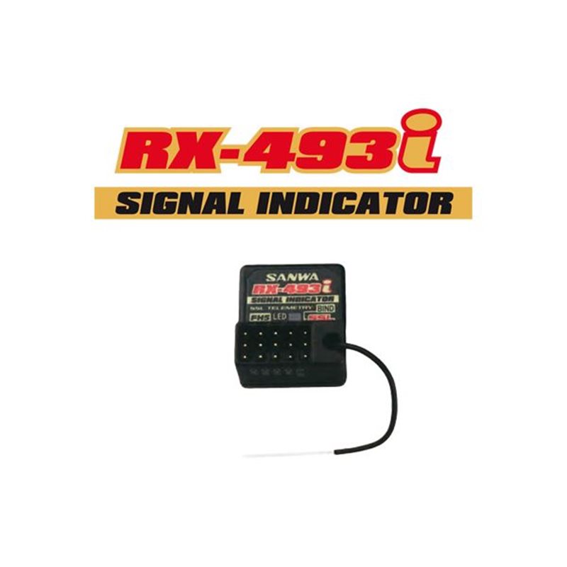 Receiver RX-493i 4 chanels 2,4GHZ FH5 SXR Waterproof