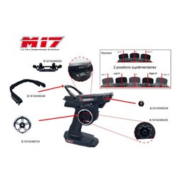 Sanwa M17 Aluminum Steering Wheel