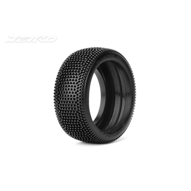 Jetko Block In Super Soft 1:8 Buggy (4) Tyres only