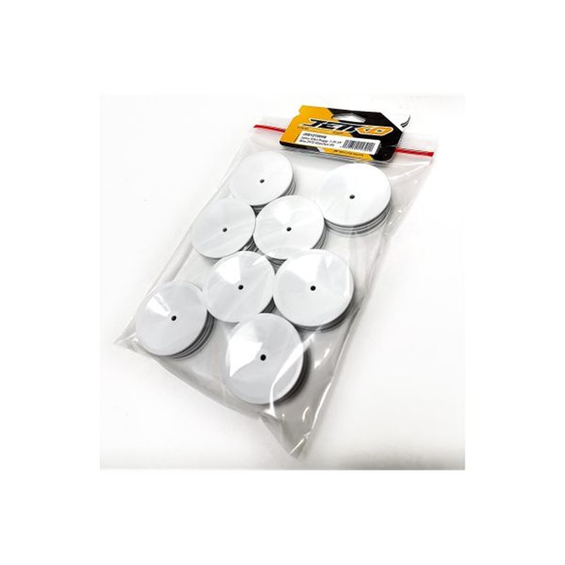 Jetko Wheels 1:10 Buggy Front Slim White 2WD (8pack)