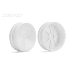 Jetko Wheels 1:10 Buggy Front Slim White 2WD (8pack)