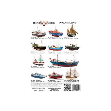 Billing Boat leaflet 4 page x A4 color print