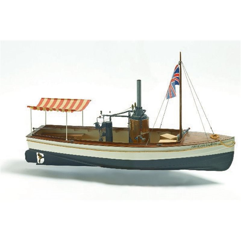 1:12 African Queen - Plastic hull