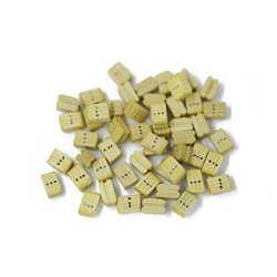 BLOK 3-DOBBELT 7,5MM /50