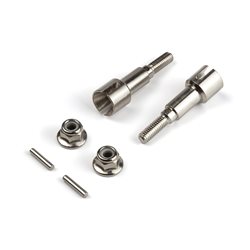 Metal Rear Axles (2pcs)