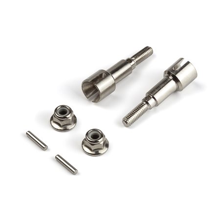 Metal Rear Axles (2pcs)