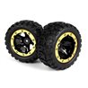 Slyder MT Wheels/Tires Assembled (Black/Gold)