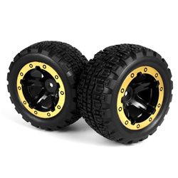 Slyder ST Wheels/Tires Assembled (Black/Gold)