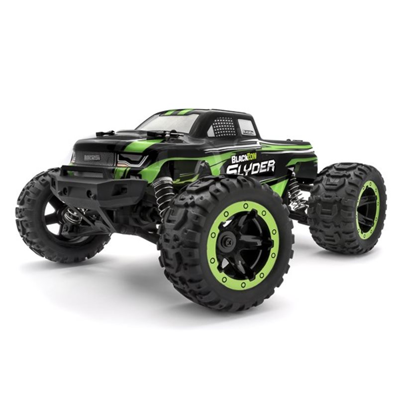Slyder MT 1/16 4WD Electric Monster Truck - Green Slyder MT 1/16 4WD Electric Monster Truck - Green