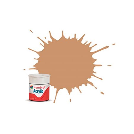 Acrylic maling brown yellow 14ml-Mat