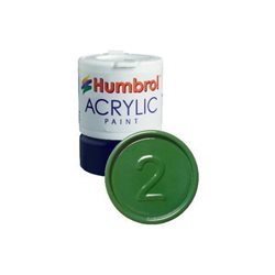 Acrylic maling Emerald 14ml - Blank - replaced