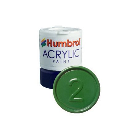Acrylic maling Emerald 14ml - Blank - replaced