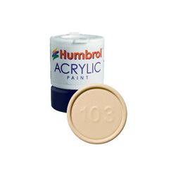 Acrylic maling Cream 12ml - Mat - replaced